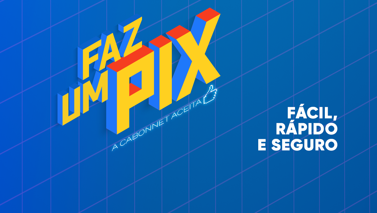 Vai pagar a fatura? Faz um PIX!