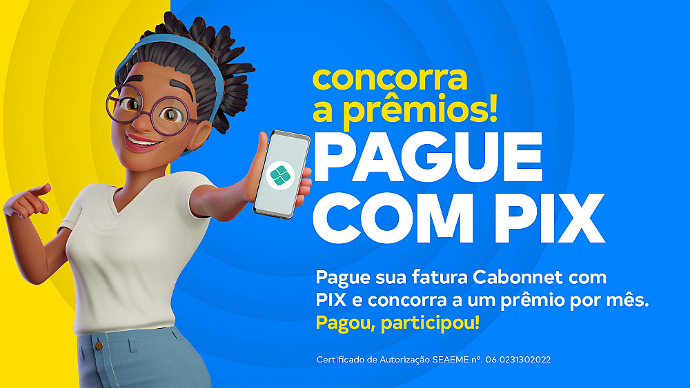 Promoção Pix Cabonnet